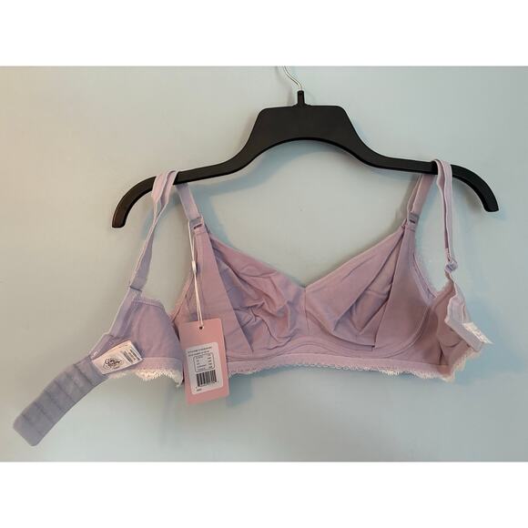 Cake Maternity Nursing Bra Wireless Lilac 38B NWT - Picture 6 of 7